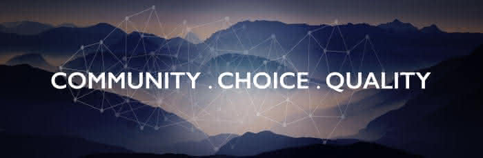 Community. Choice. Quality.